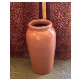 Tall Clay Planter