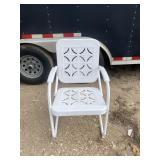 Vintage Metal Outdoor Chair