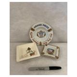Lot 3 Vintage Ashtrays