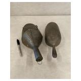 2 Antique General Store Scoops