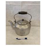 Large Vintage Aluminum Kettle