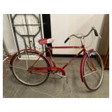 Vintage 1961 Red Schwinn Racer Bicycle
