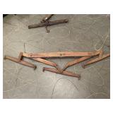 Primitive Triple Oxen Yoke Tree