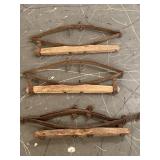 3 Antique Buggy Springs