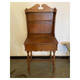 Vintage Shelf Back Desk