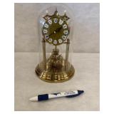 German Quartz Glass Dome Clock