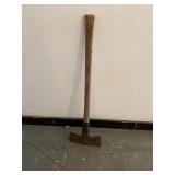 Double Bladed Wood Handle Axe