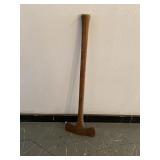 Double Bladed Wood Handle Axe