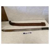 Legitimus Collins & Co.  Machete W. Sheath