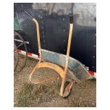 Old Wheel Barrow W/Advertising