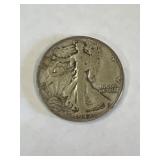 1942 Walking Liberty Silver Half Dollar