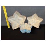 3 Floral Lace Temptation Nesting Bowls