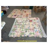 2 Antique Hand Made Quilts