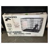 NEW 30" Oxgord Wire Kennel Crate for Dogs