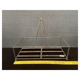 Vintage Metal Basket  W/ Handle
