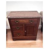 Antique Marble Top Washstand