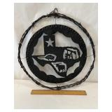 Vintage Barbed Wire Texas Wall Hanging