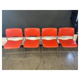 4 Vintage 40/4 Chairs David Rowland 1973