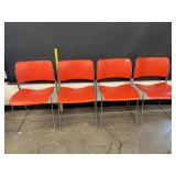 4 Vintage 40/4 Chairs David Rowland 1973