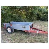 H&S Model 50 Manure Spreader Good Tires