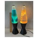 2 Vintage Lava Lamps