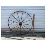 Primitice Iron Wagon Wheels