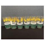 6 Vintage Hazel Atla  Mid Century Glasses