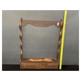 Vintage Wood Gun Rack