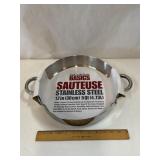 NEW Basics Stainless Saute Pan