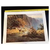 Original Dalhart Windberg Signed Lithograph 1985