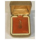 14K Gold S Charm