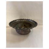 Antique Copper Scalloped Edge Bowl Antique Copper Scalloped Edge Bowl