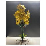 Metal Yard Art Sunflowers 40" Metal Yard Art Sunflowers 40"