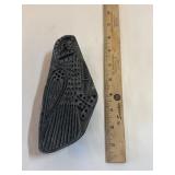 Vintage Hand Carved Wood Printing Stamp Vintage Hand Carved Wood Printing Stamp