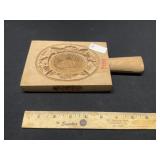 Vintage Wood Chinese Dessert Mold Vintage Wood Chinese Dessert Mold