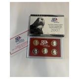 US Silver Mint Proof Set Quarters 2007 US Silver Mint Proof Set Quarters 2007