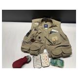 Columbia Well Equipped Fly Fishing Vest  XL Columbia Well Equipped Fly Fishing Vest  XL