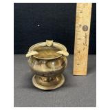 Vintage SIlver Plated Pewter Ashtray Vintage SIlver Plated Pewter Ashtray
