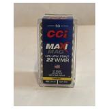 50 Rounds Maxi Mag 22 Hollow Points 40 Grain 50 Rounds Maxi Mag 22 Hollow Points 40 Grain