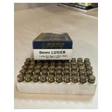 New Box Magtech 50 Rounds 9mm 115 Grain New Box Magtech 50 Rounds 9mm 115 Grain