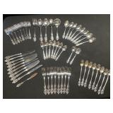 57 Pcs Oneida Brauhms Flatware 57 Pcs Oneida Brauhms Flatware