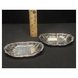 2 Chippendale Nut Trays 2 Chippendale Nut Trays