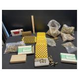 Huge Lot Of Brass Cartridges & Reloading Blocks Huge Lot Of Brass Cartridges & Reloading Blocks
