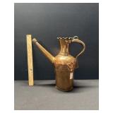Heavy Antique Hand Forged Copper Water Pitcher Heavy Antique Hand Forged Copper Water Pitcher