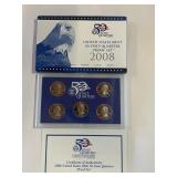 2008 US Mint State Quarter Proof Set 2008 US Mint State Quarter Proof Set