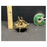 Hindu Ceremony Brass Kumkum Box Hindu Ceremony Brass Kumkum Box