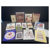 Large Lot Of Cross Stitch Patterns & More Large Lot Of Cross Stitch Patterns & More