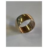 10K GF Cigar Band Gold Ring 5 Grams SIze 6.5 10K GF Cigar Band Gold Ring 5 Grams SIze 6.5