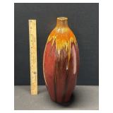 Ceramic Pottery Art Vase 12.5" T Ceramic Pottery Art Vase 12.5" T