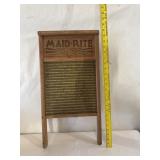 Antique Columbus Washboard Co. Maid-Rite